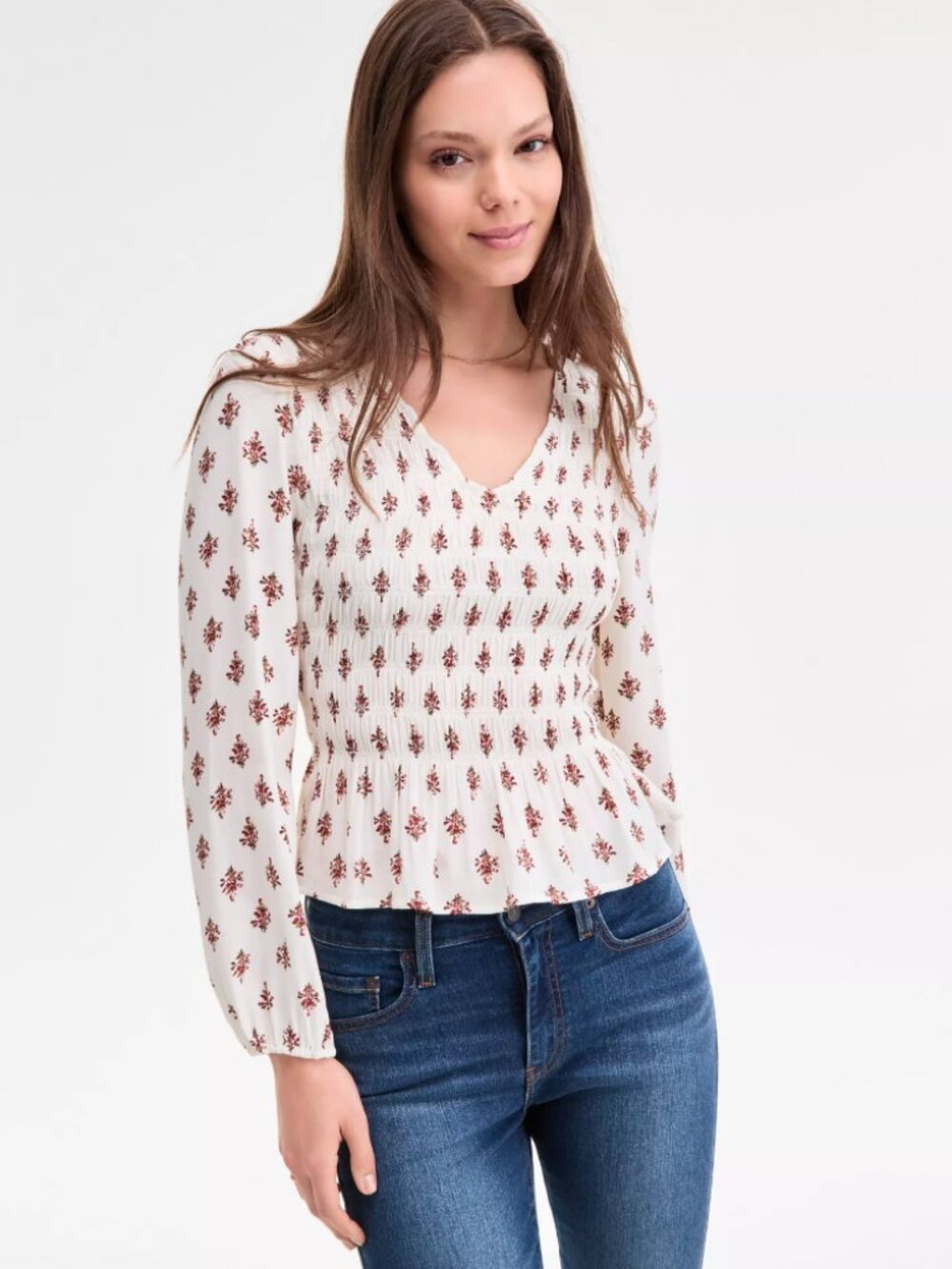 Levi's Women's Esme Long-Sleeve Slim Fit Top